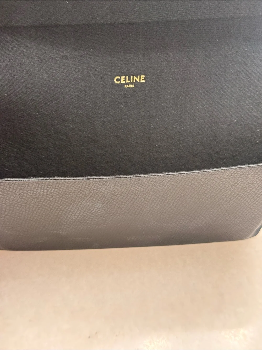 Celine Black Square Optical Glasses, no prescription- original lense